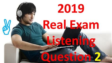 Real IELTS Listening Test .